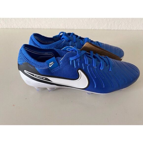 Nike Tiempo Legend 10 Elite FG Soccer Cleats DV4328-400 Men's Size 6.5 Women's 8 - Picture 7 of 13